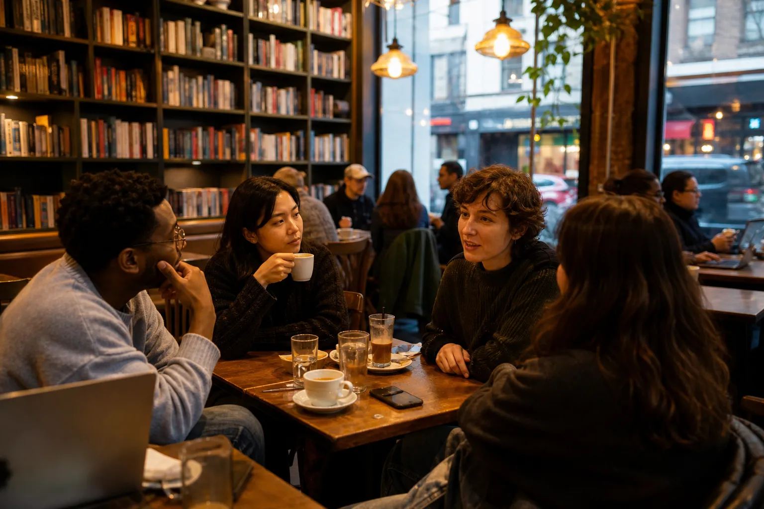 Local scene for Katseye Movie Release: NYC Independent Cinema and Streaming Discussion Cafe Weekend Route in NYC