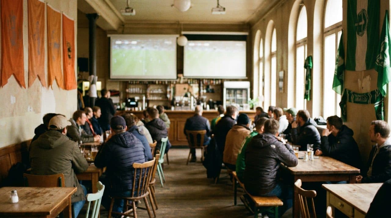Orange and Green: A Ridgewood Café Splits Down the Middle for Netherlands vs Algeria - cover image