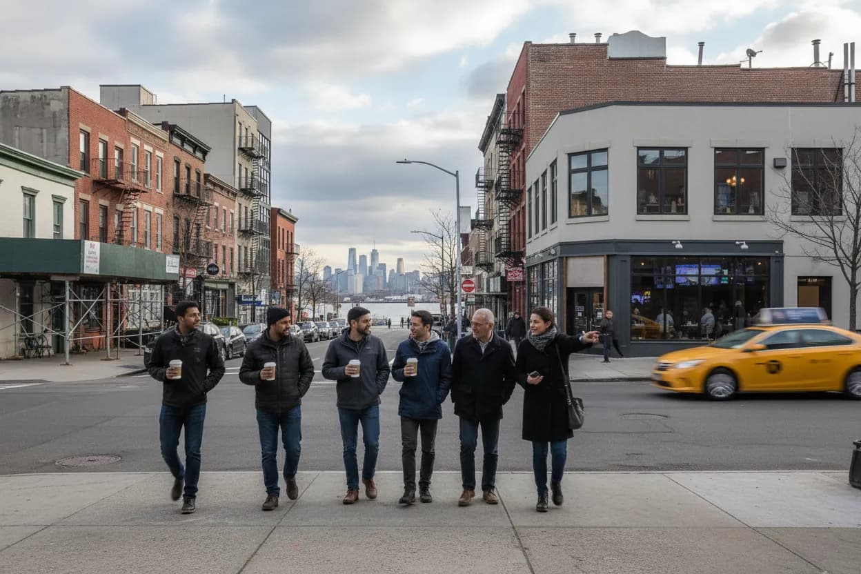 NYC experience scene for Rivercrest Astoria: A Queens Sports-Bar Plan for Groups with Different Games