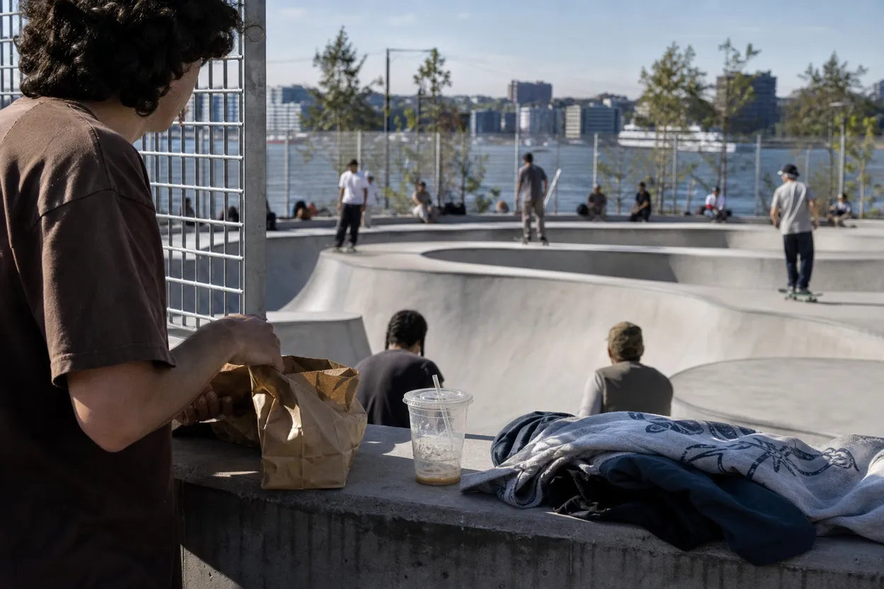 Editorial detail for Riverside Skate Park Spectating: A Free Uptown Stop With Teens