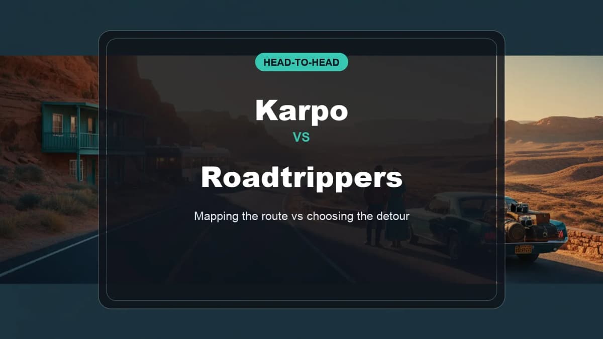 Editorial comparison of Karpo and Roadtrippers