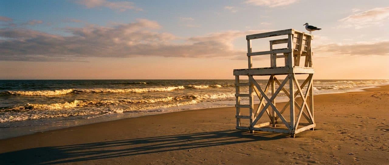 The Rockaway Boardwalk in September When the Crowds Disappear and the Atlantic Stays Warm - scene