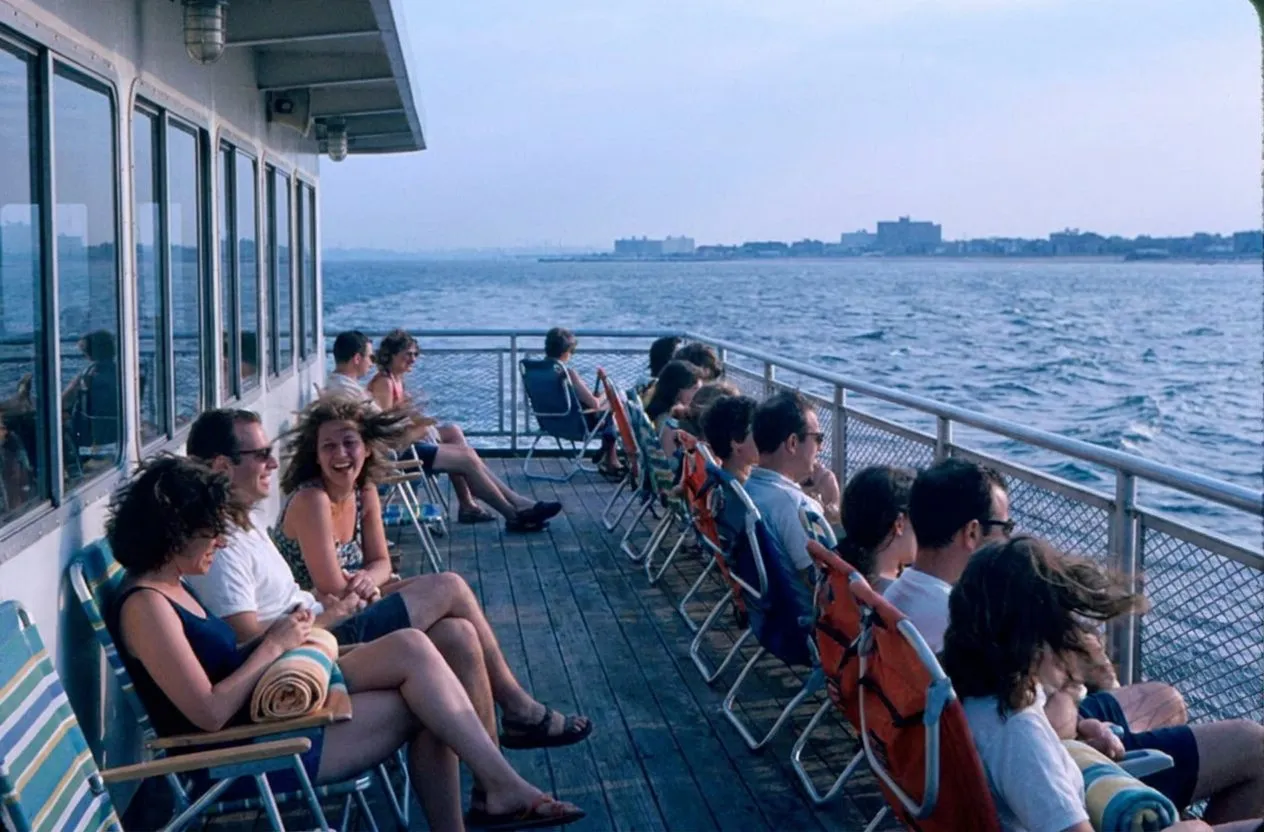 Rockaway Ferry Deck Seating and Jamaica Bay Crossings