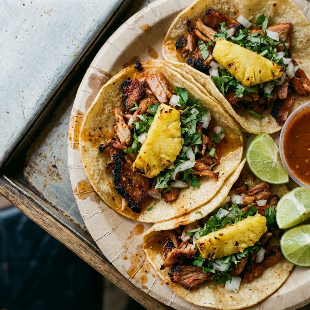 Roma Norte Tacos al Pastor While America's Got Talent auditions Air Overhead - scene