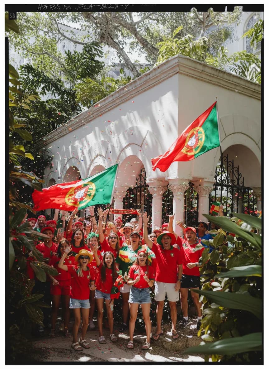 Portugal World Cup fans in Palm Beach Gardens