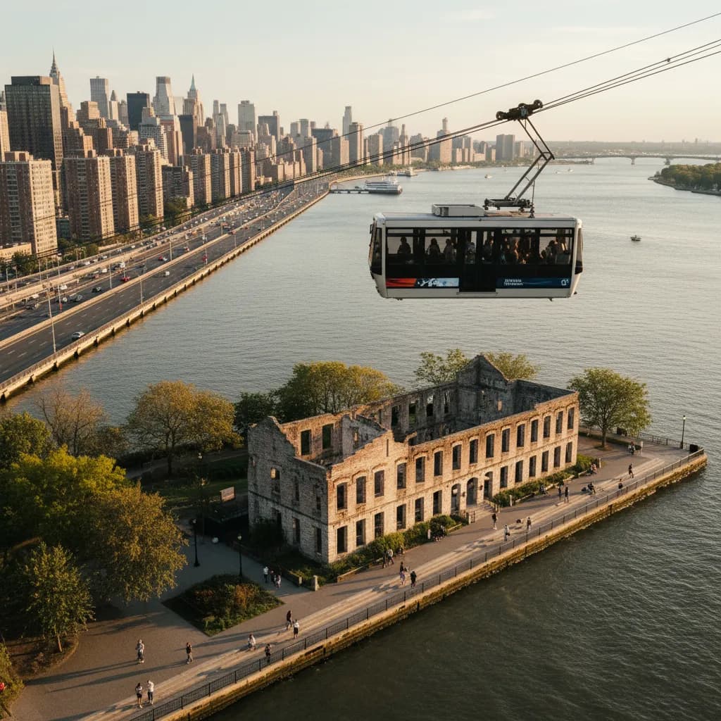 The Roosevelt Island Tram Ride Nobody Takes — And the Quiet Walk After - cover image