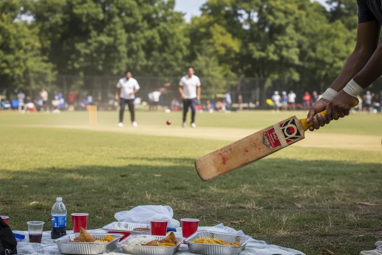 Editorial detail for Roy Wilkins Park Cricket Nets for Friends Testing a Weekend Match