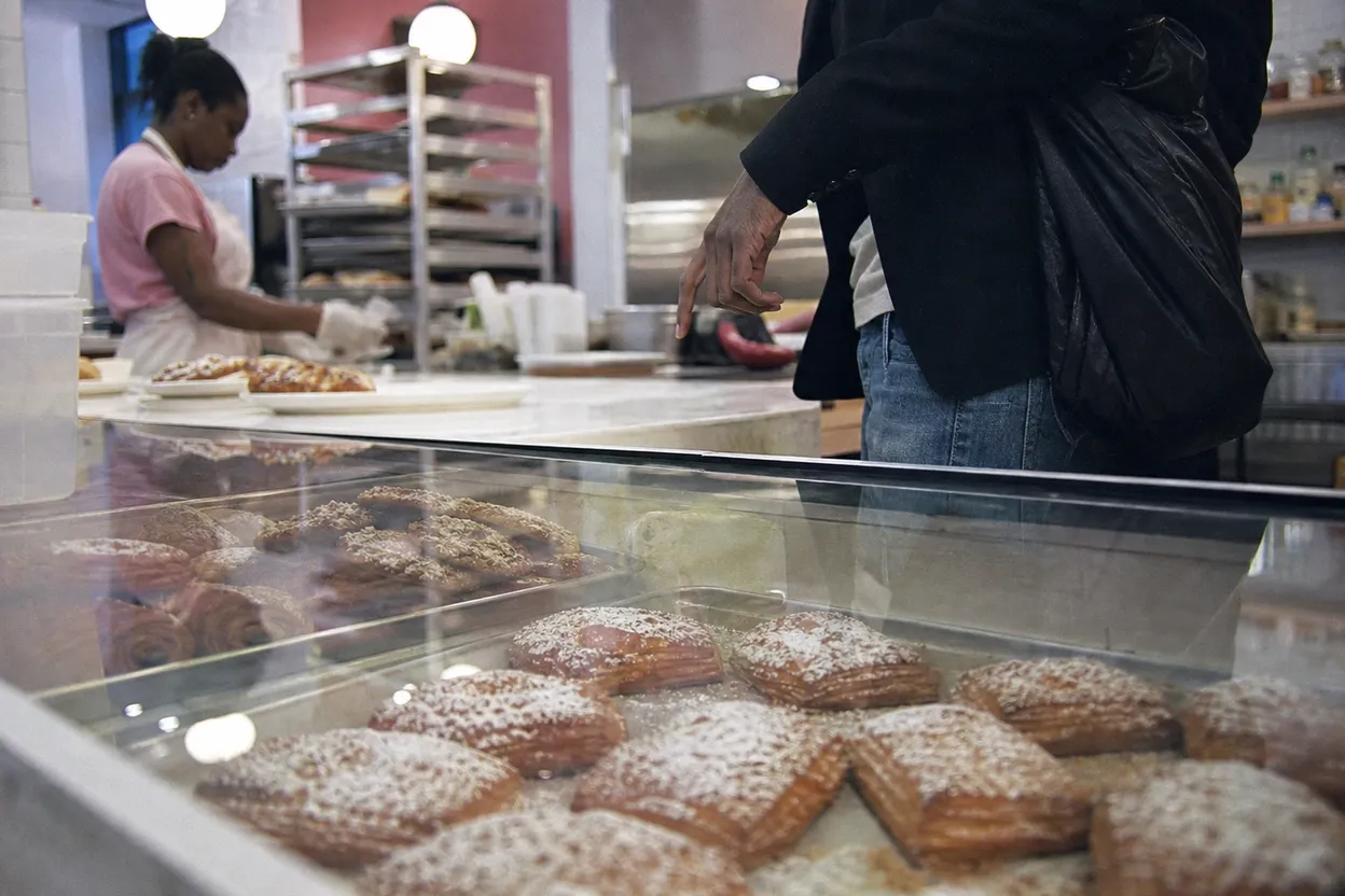 NYC experience scene for Saison in Bed-Stuy: A Quiet Pastry Stop Before the A/C Errand Loop