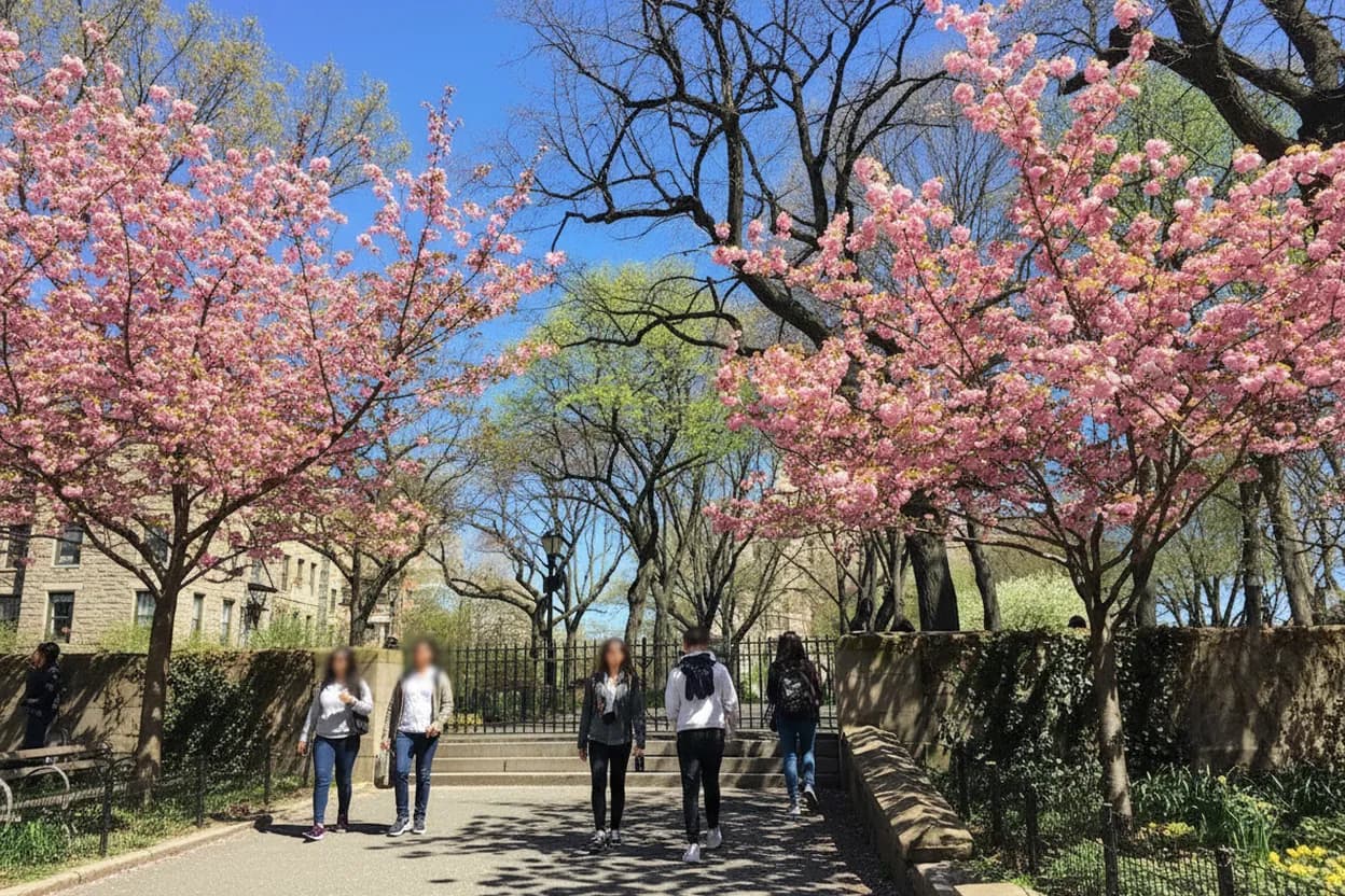 Cover scene for Sakura Park Shade Loop When Columbia-Area Plans Run Too Hot