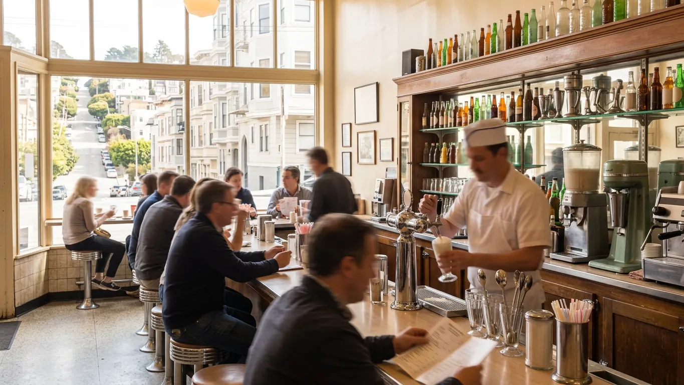 The Sweet Tang of Nostalgia: San Francisco's Retro Soda Fountains