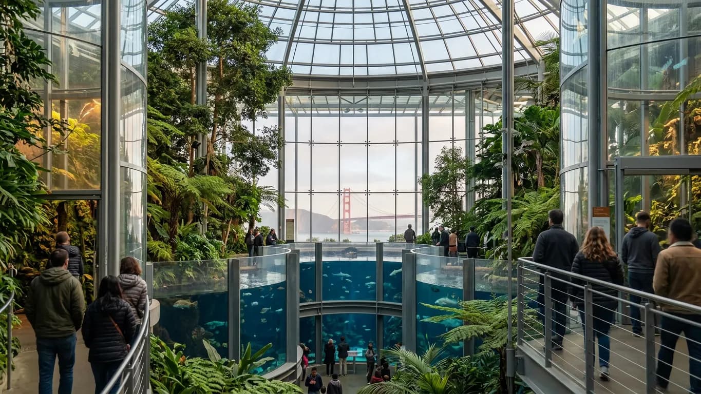 Hawk Fire Smoke: SF's Best Conservatories and Aquariums