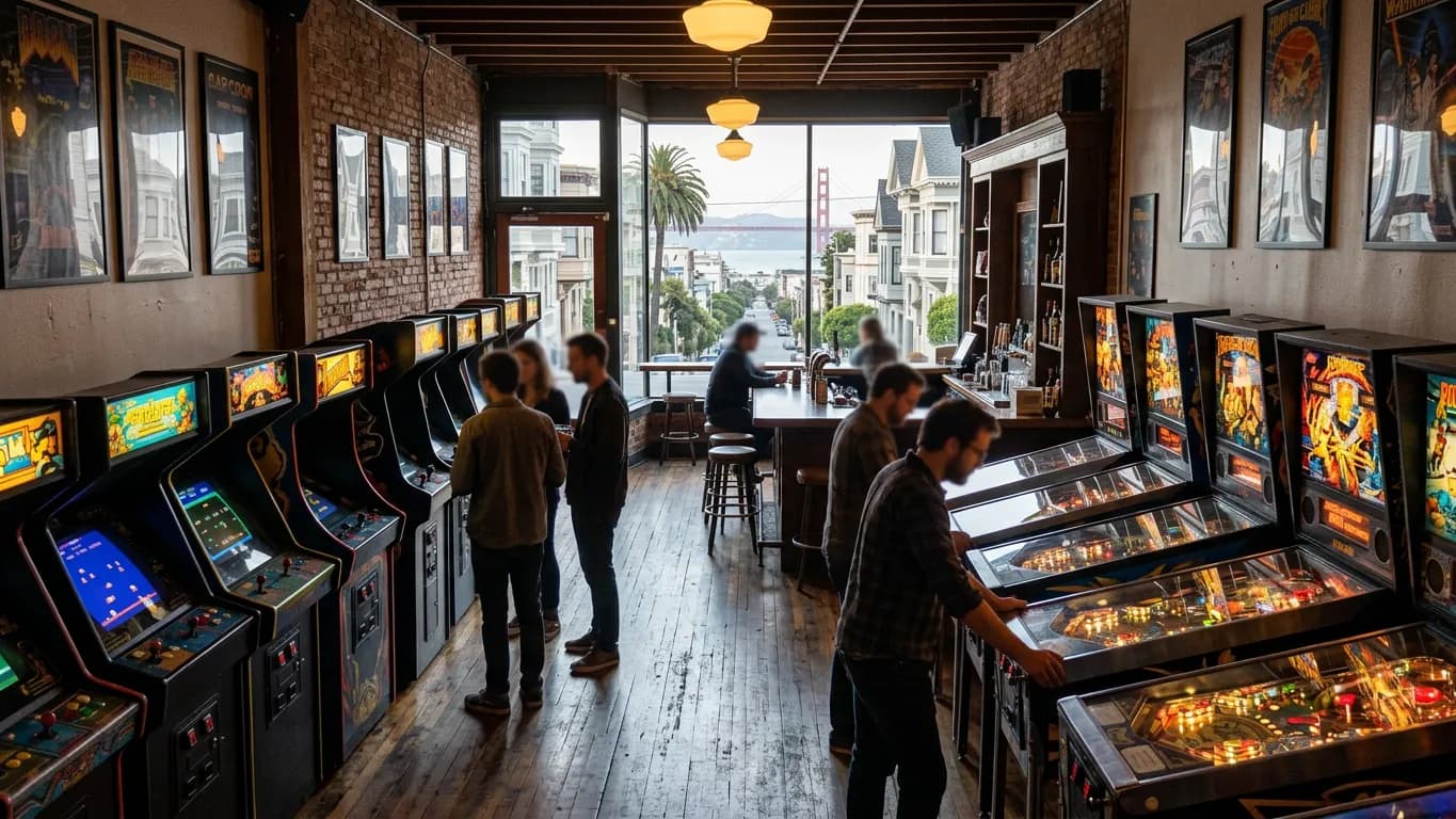The Tang of Nostalgia: San Francisco's Best Retro Arcades