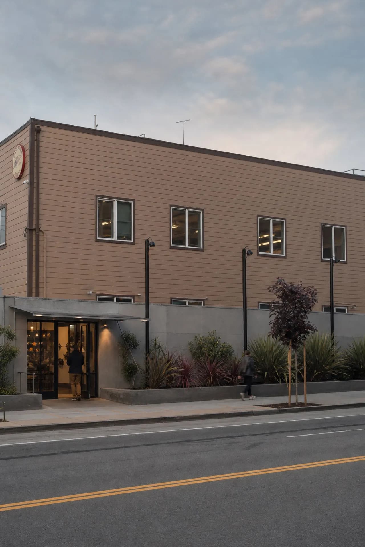 Converted warehouse building in Dogpatch San Francisco