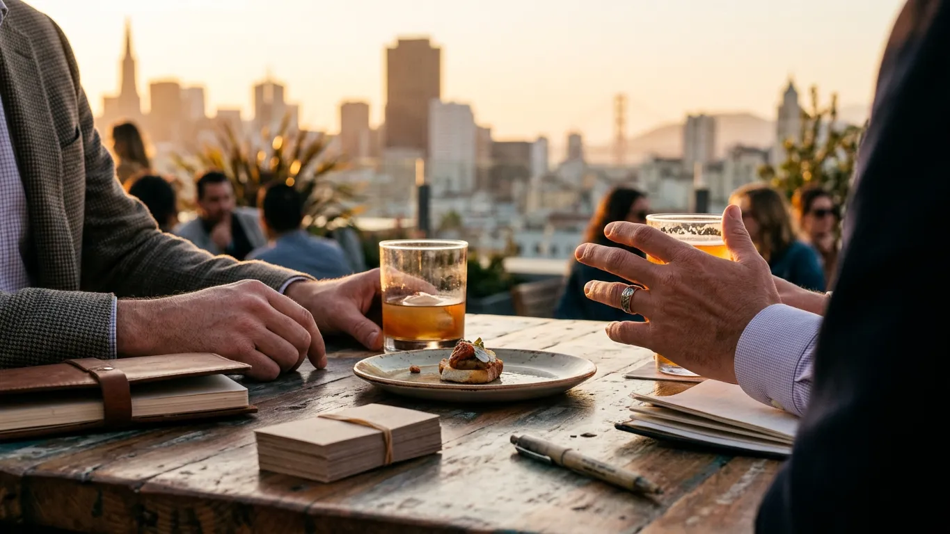 Track the Bitcoin Price Over Drinks at San Francisco Rooftops