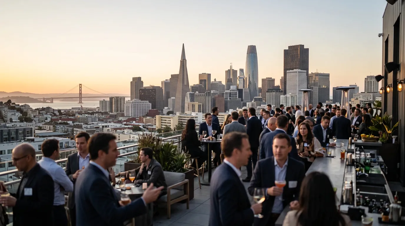 Track the Bitcoin Price Over Drinks at San Francisco Rooftops