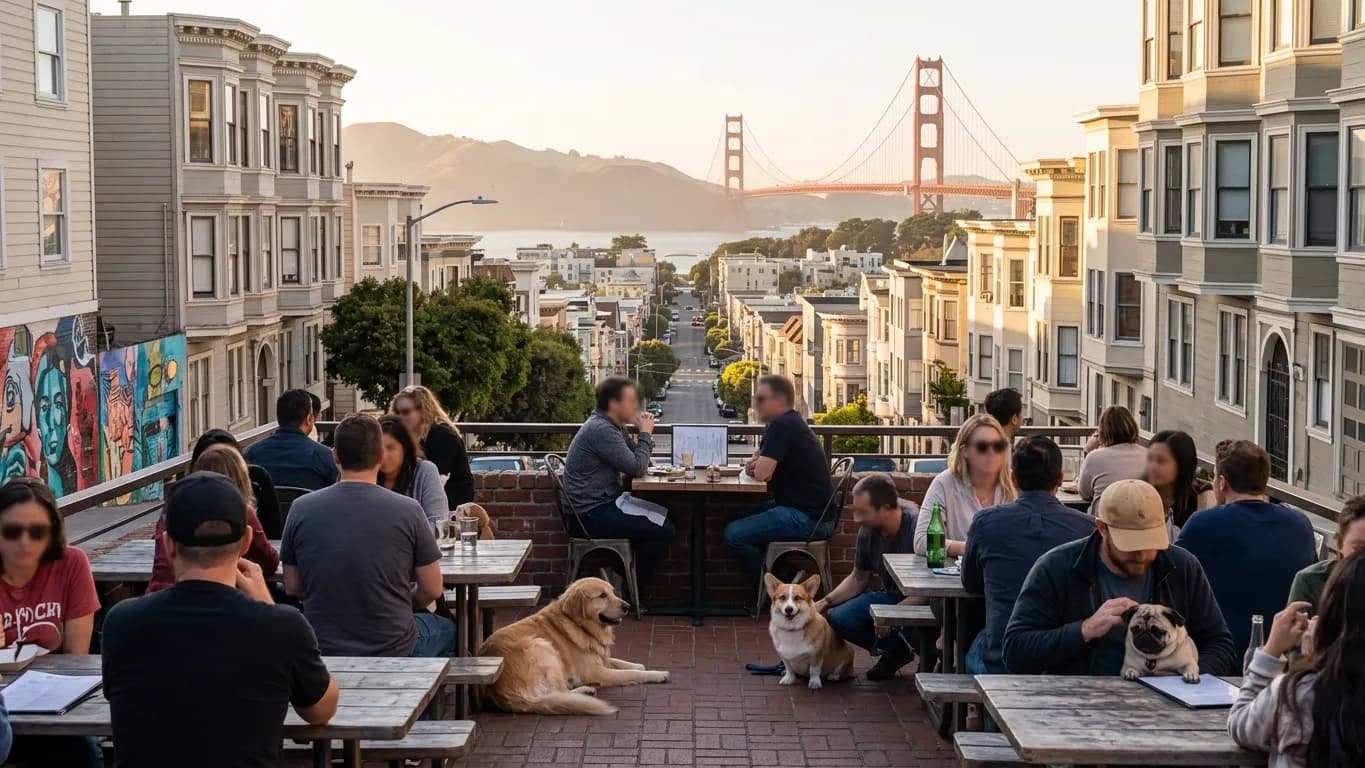 Navigating Fromm and Oma's Pride Recalls with SF's Best Dog-Friendly Patios