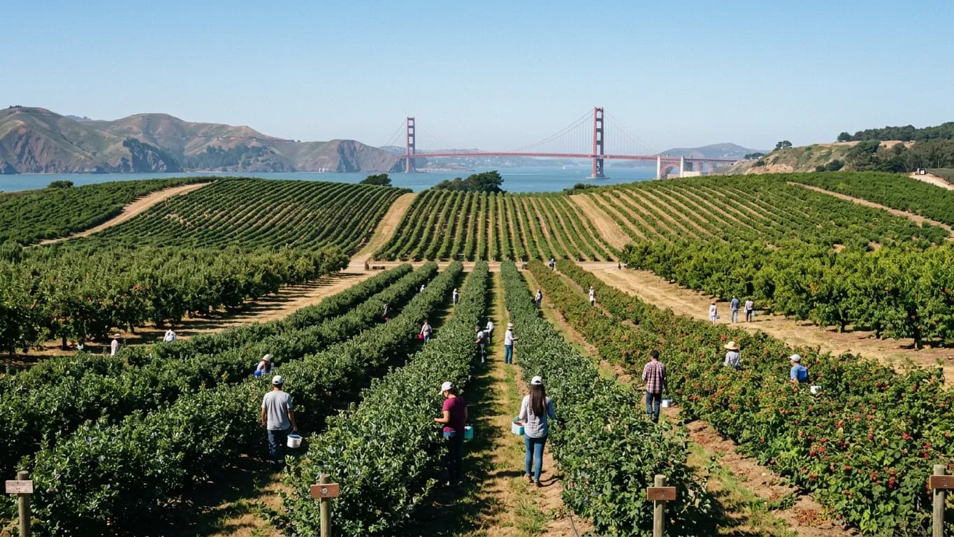 Bypass the Blueberry Recall at San Francisco U-Pick Farms