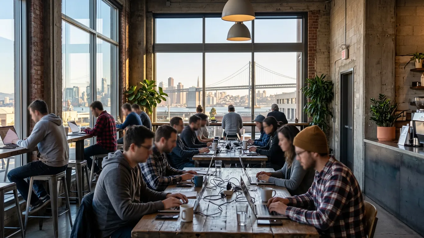 Tracking Bitcoin Price Trends at San Francisco's Top Tech Cafés
