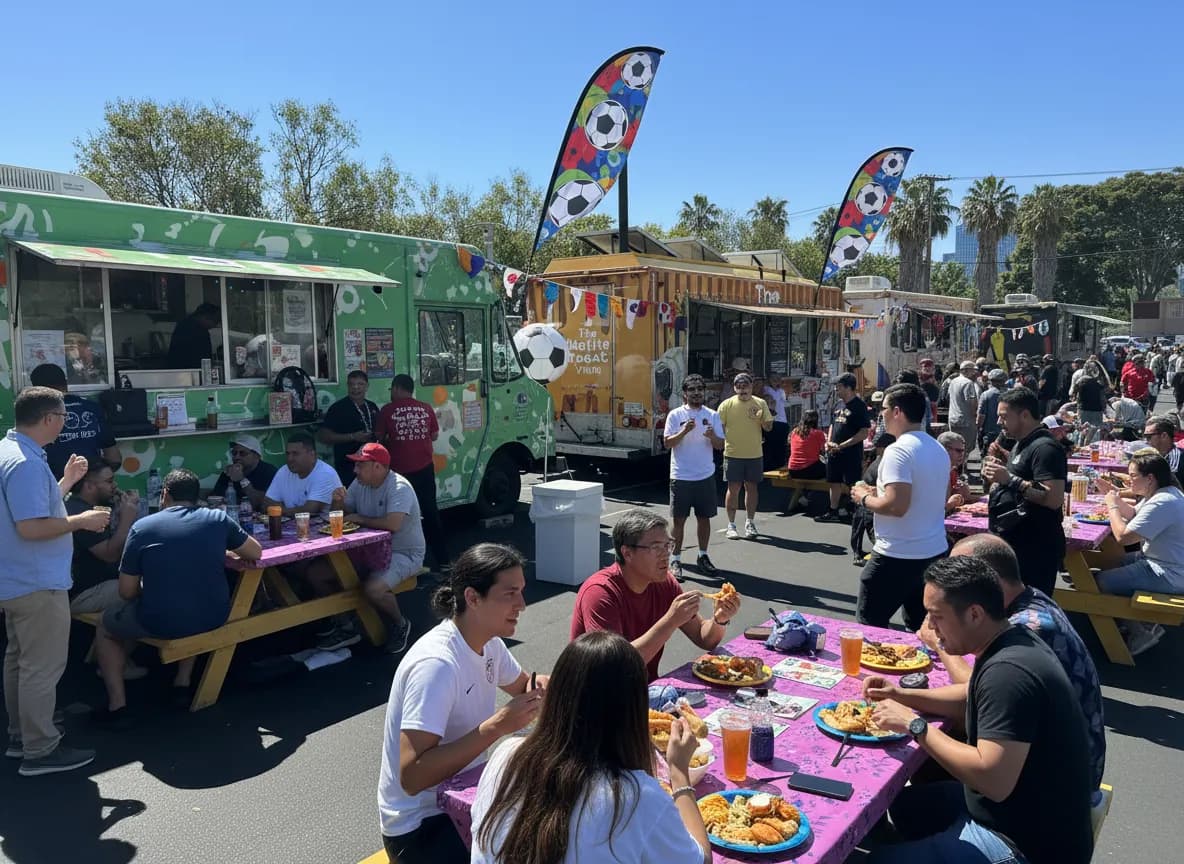 San Jose Food Trucks to Levi's