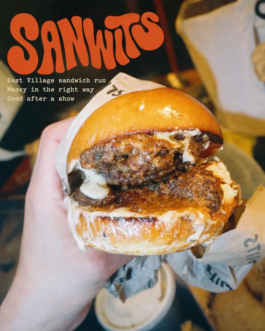 Sanwits — Filipino sandwich, East Village