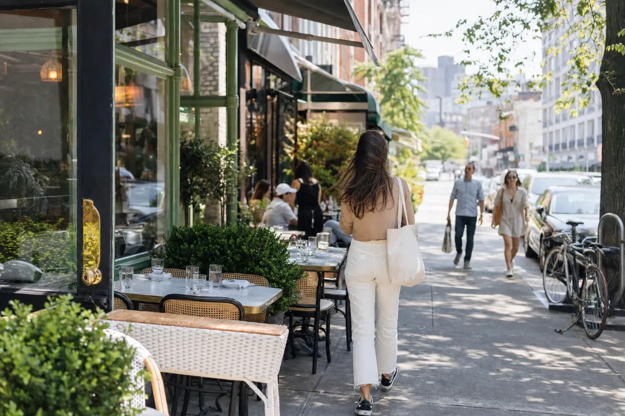 NYC experience scene for Sappe in the Heat: A West Village Thai Dinner Plan When No One Wants Heavy Food