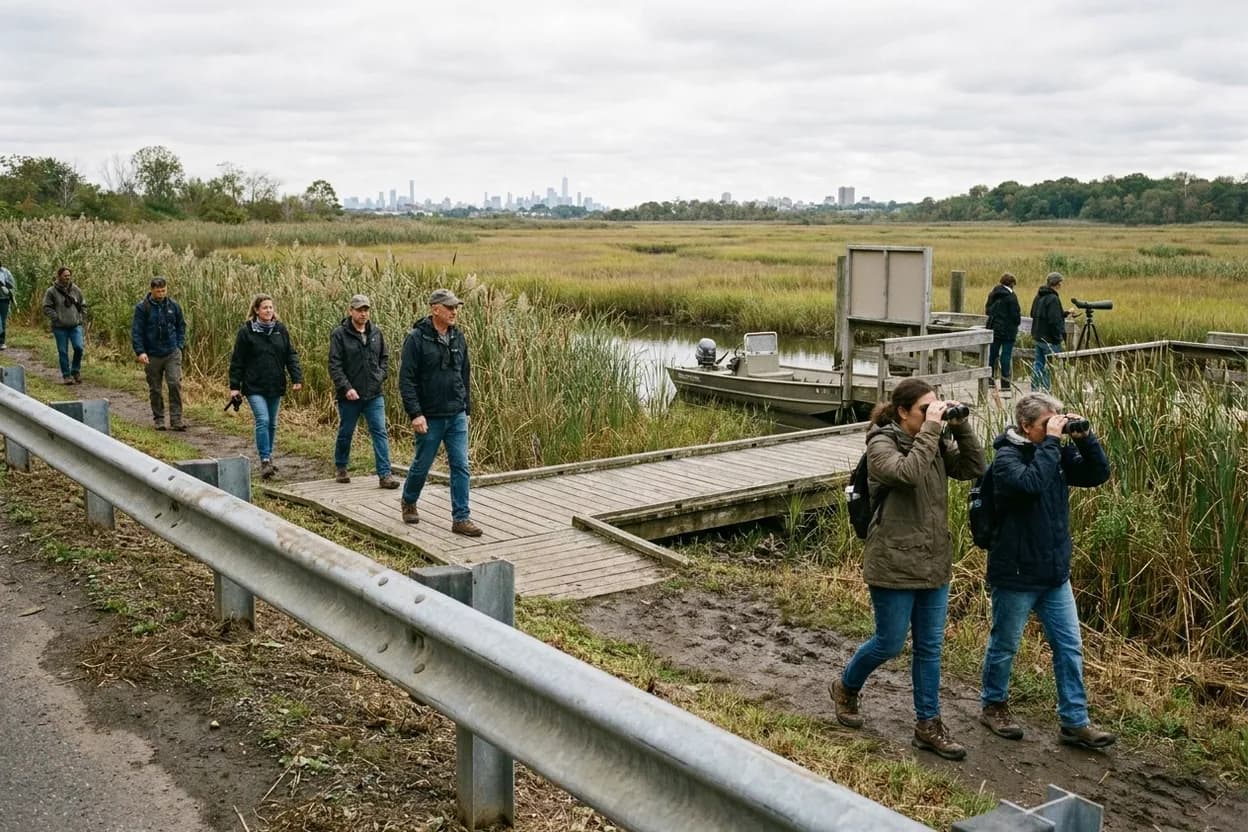 Cover scene for Saw Mill Creek Marsh: One of NYC’s Last Salt-Marsh Fringes Hidden on the West Shore