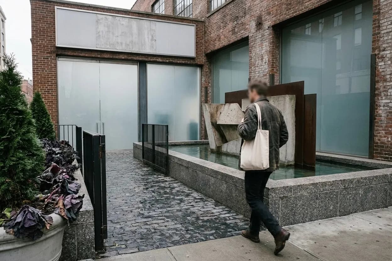 NYC experience scene for SculptureCenter: The Long Island City Art Space Hiding in an Old Trolley Repair Shop