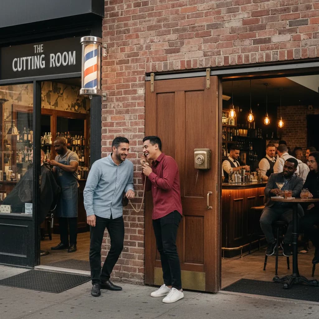 There's a Bar Behind a Barbershop on the Lower East Side. Obviously. - cover image