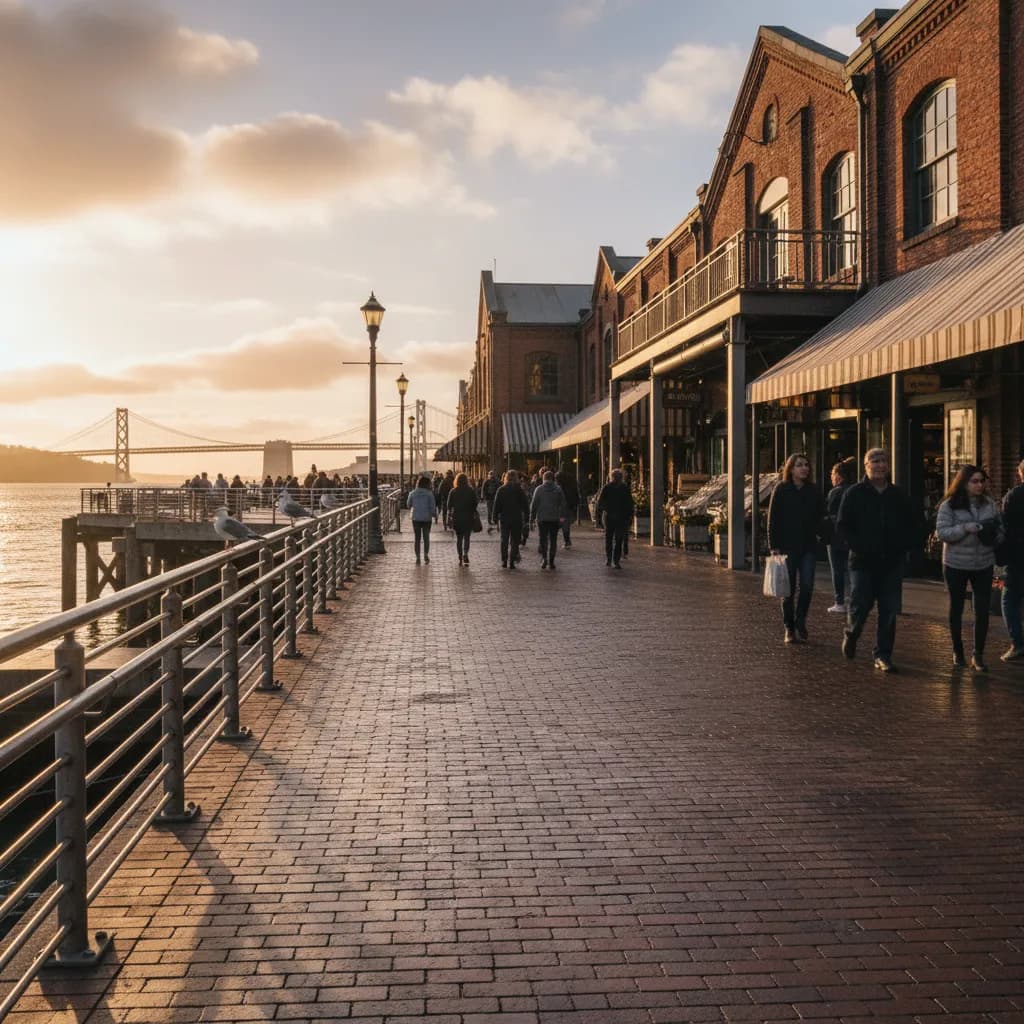 SF Ferry Schedule: Ferry Building to Fort Mason Is the Waterfront Walk That Eats an Afternoon - cover image