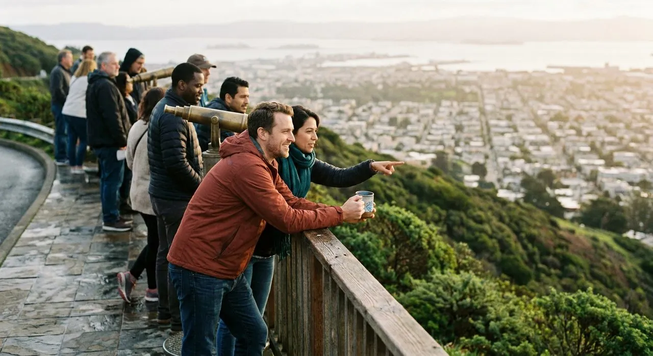 Twin Peaks Before the Fog: San Francisco's Narrow Morning Window
