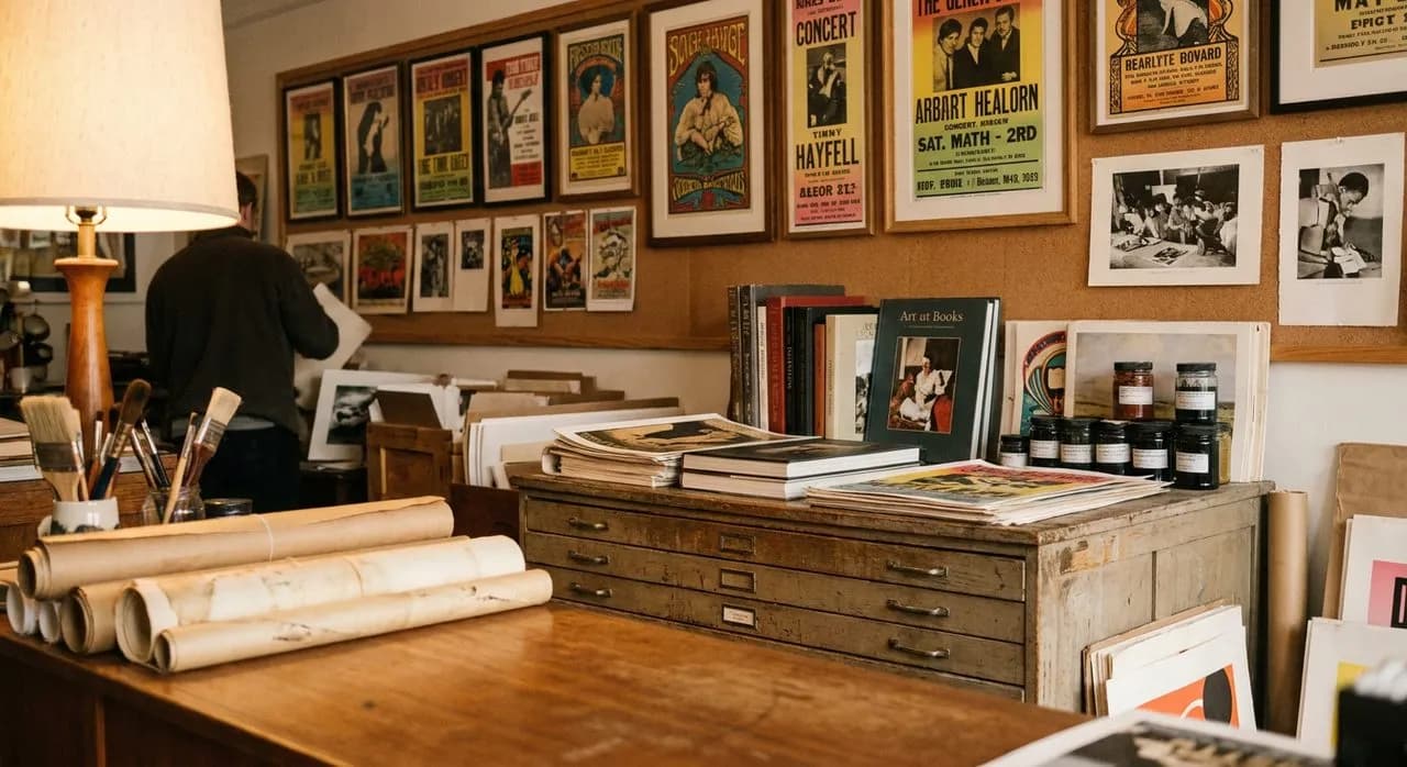 Vintage Poster and Print Shops in the Haight