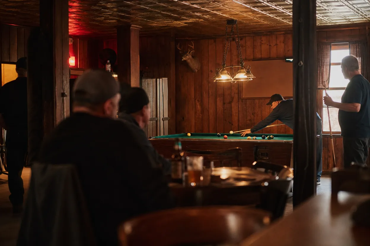 NYC experience scene for Shea's Emerald Bar in the Bronx for a No-Frills After-Shift Pint