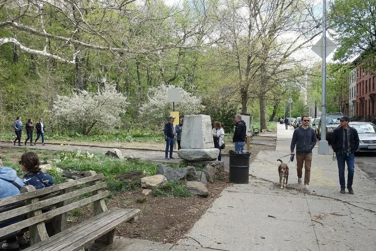 Cover scene for Shorakapok Rock: The Lenape Landmark Hidden in Inwood Hill Park