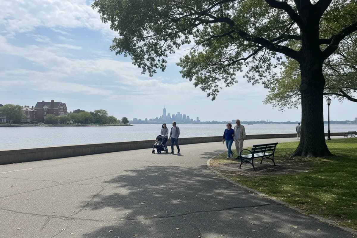 Cover scene for Shore Road Park: A Free Bay Ridge Harbor Walk for Low-Energy Days