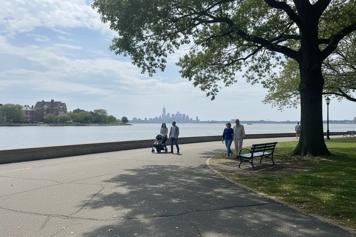 Cover scene for Shore Road Park: A Free Bay Ridge Harbor Walk for Low-Energy Days