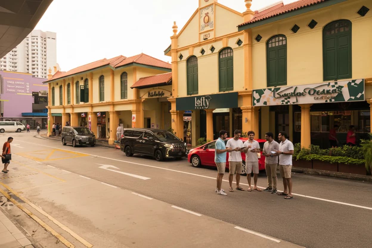 Little India street backup for a Singapore cricket food route