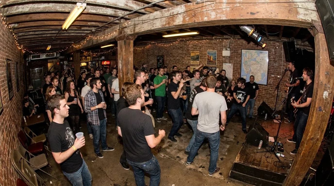 Cover scene for Small NYC Venues Where Cheap Tickets Still Buy Atmosphere