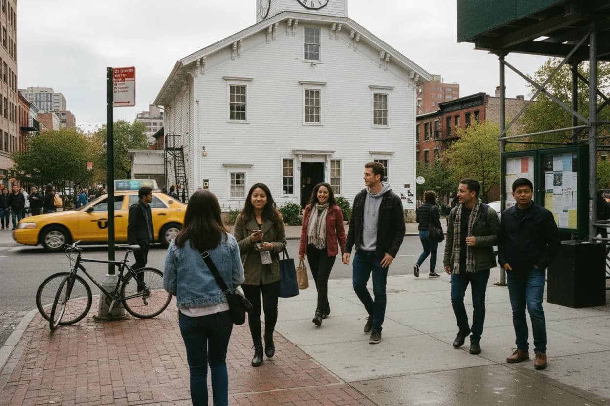 NYC experience scene for Smithfield Hall: A Practical Guide to Big-Match Viewing in Chelsea