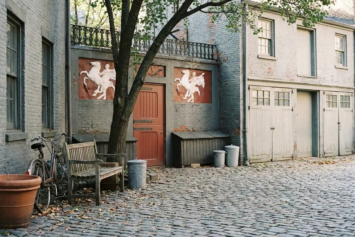 Cover scene for Sniffen Court: The Private Mews That Feels Like a Secret London Lane in Midtown