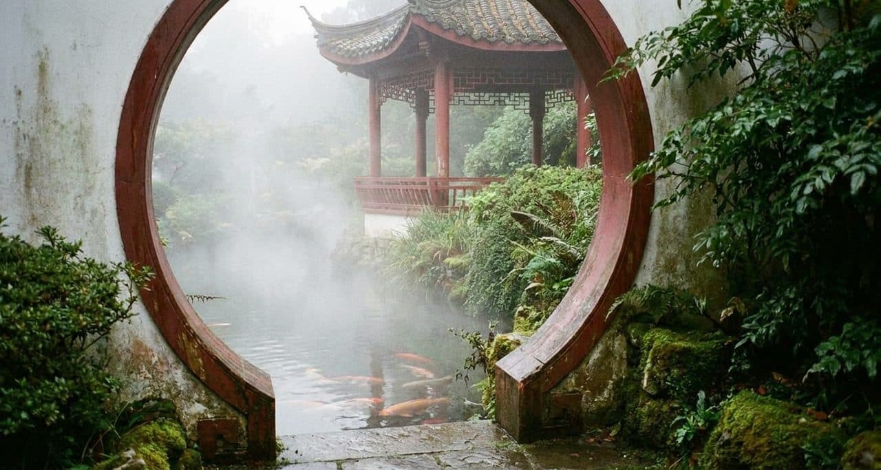 The Snug Harbor Grounds on a Tuesday Morning Belong to Nobody But You - scene