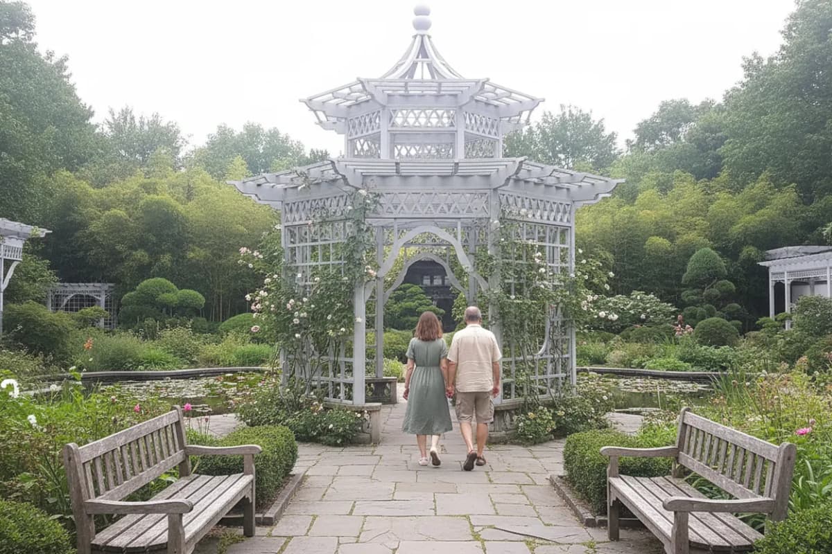 Cover scene for Snug Harbor’s Scholar Garden: A Slow Staten Island Culture Day