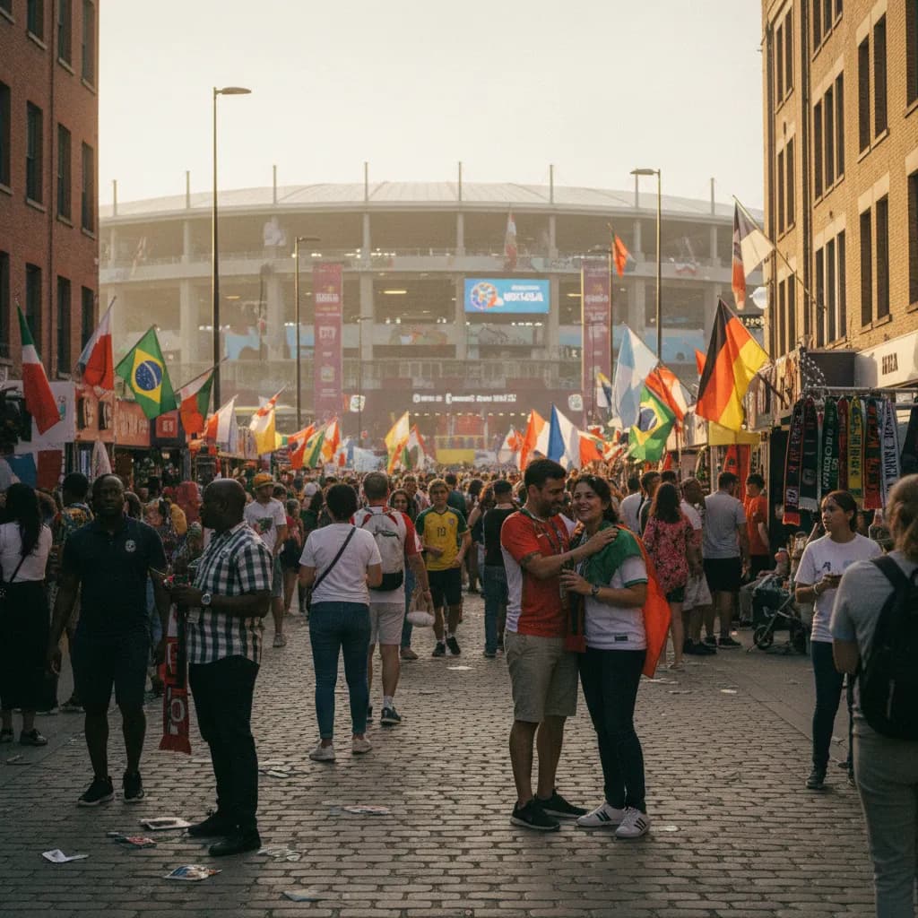 Where Every Country's Fans Gather in NYC During the World Cup - atmosphere