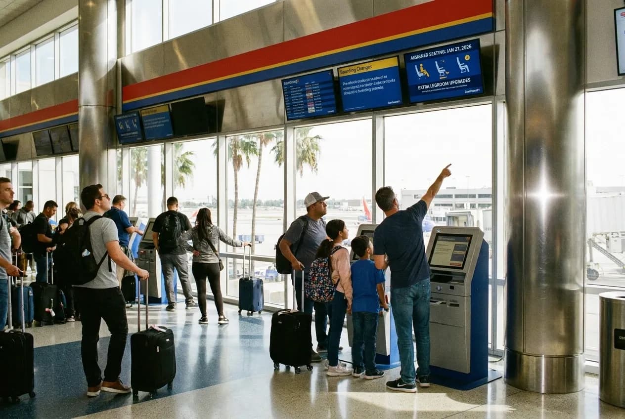Cover for Southwest Passenger Seating Changes: What LAX Travelers Should Know Now in Los Angeles