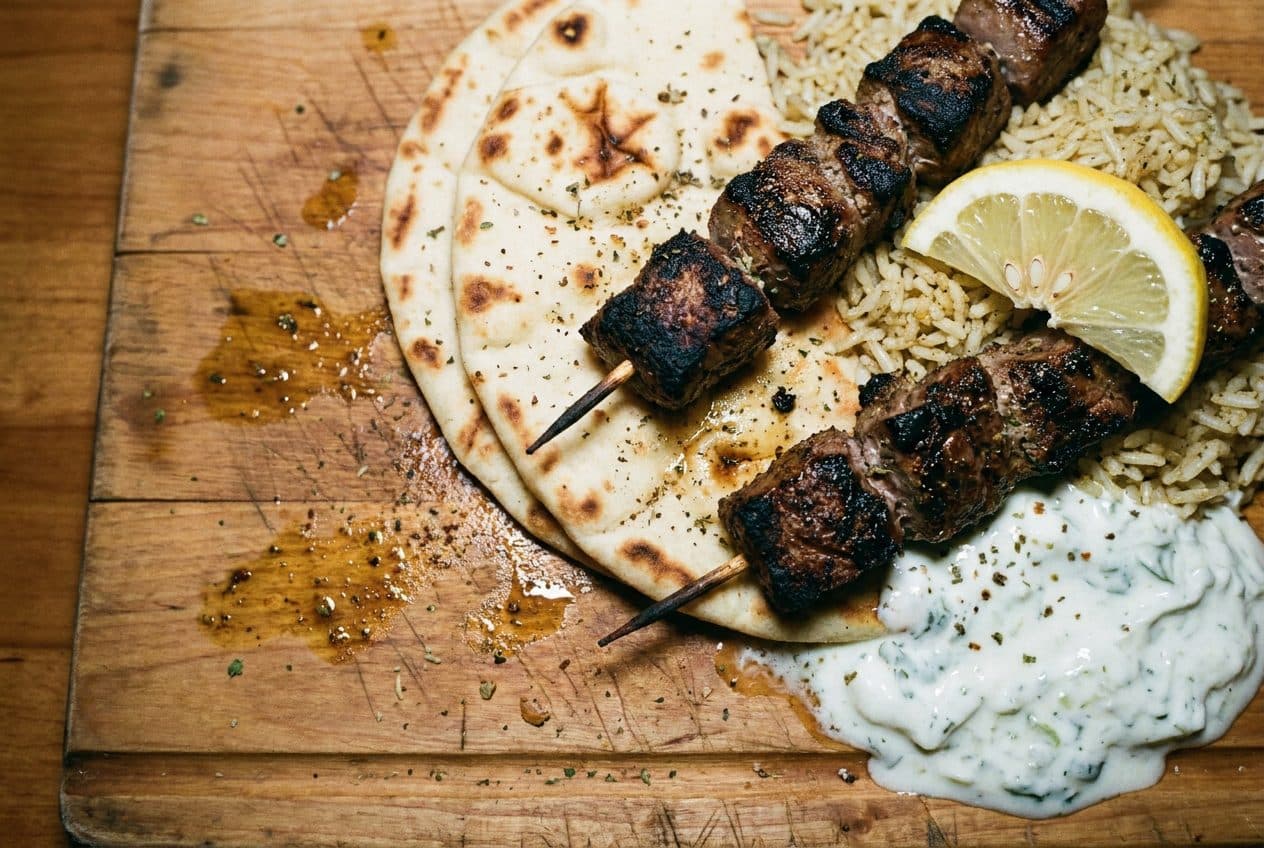 Souvlaki Carts in Astoria the Night kaley cuoco Headlines Flash Between Halves - scene