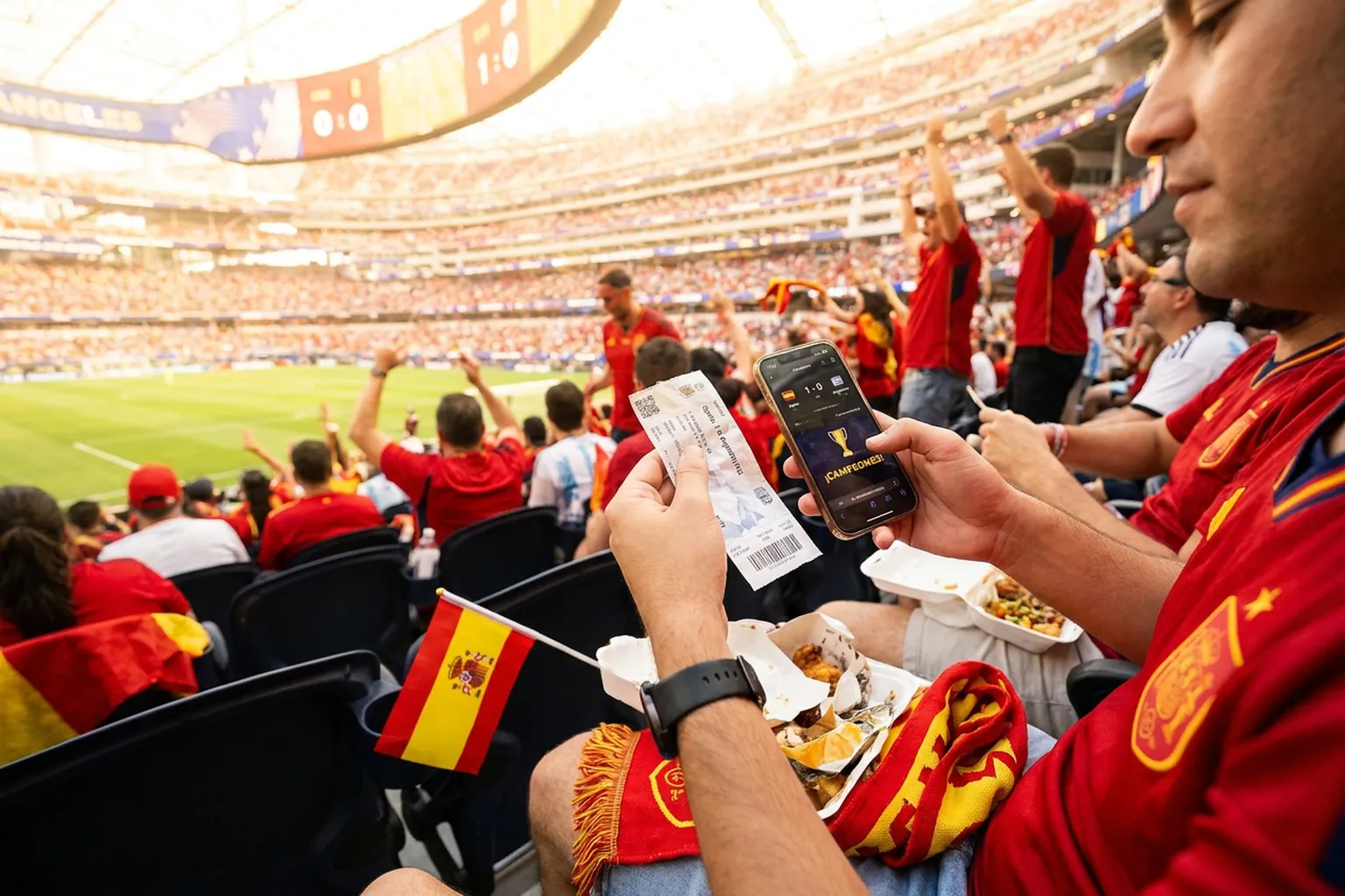 A bright practical scene for spain argentina 1-0 final result ferran torres extra-time winner.