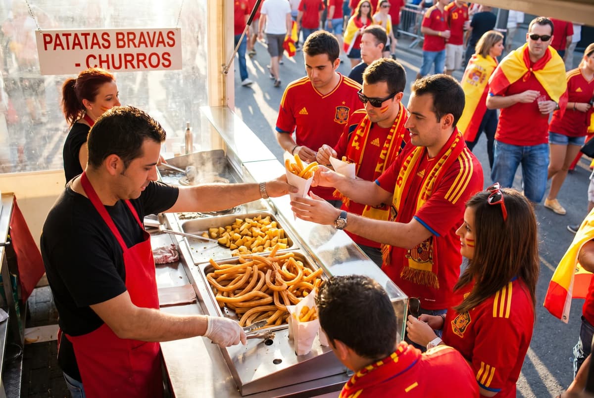 A bright practical scene for spain beat belgium two one los angeles quarterfinal explained.