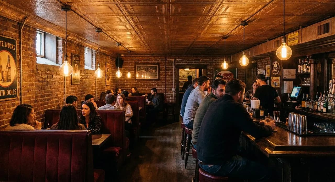 Hidden Speakeasy Behind a Butcher Shop in Little Italy