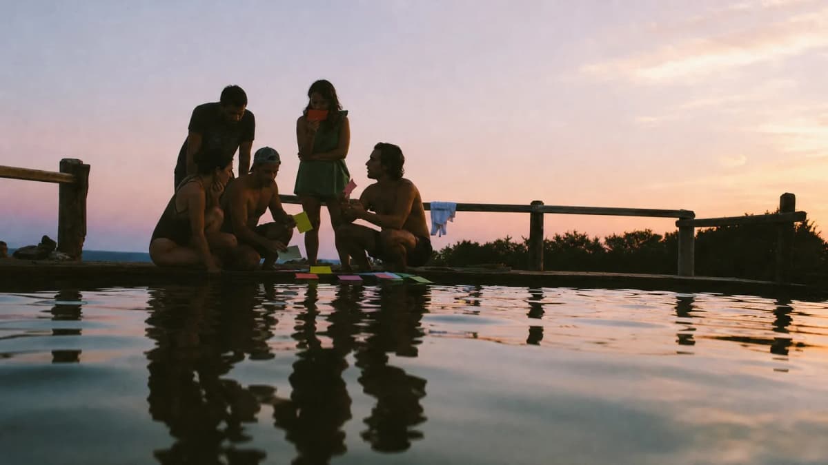 A group planning a major sports night before tickets, food, and transport become shared expenses.