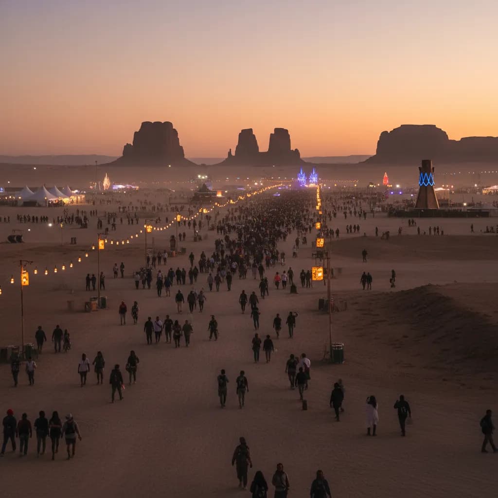 Travelers planning an Egypt music festival trip from New York