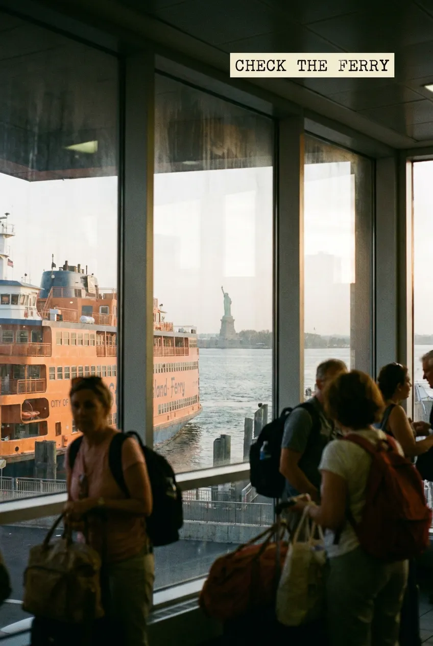 Staten Island Ferry July 4 terminal route check